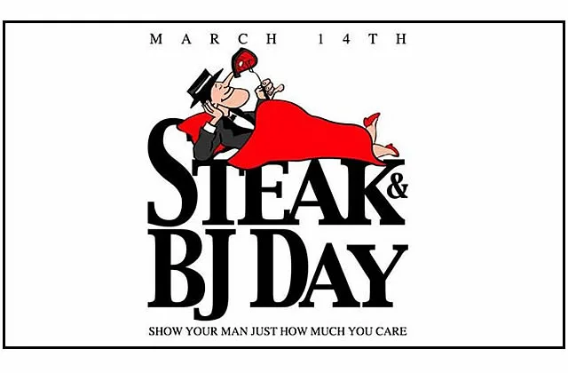 14 Марта – Международный день стейка и минета!